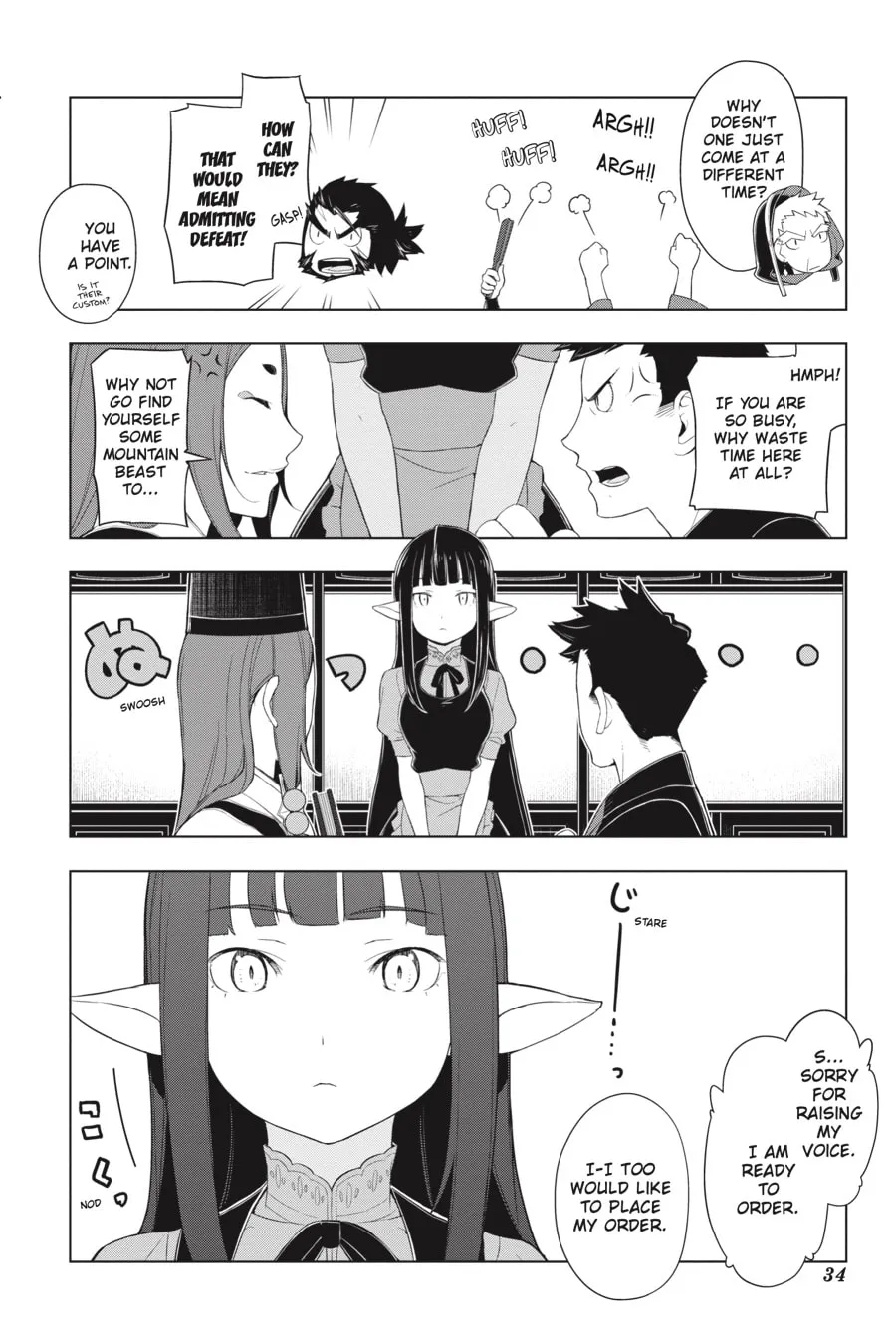 Read Restaurant to Another World chapter 14 image 6 on Lezhin