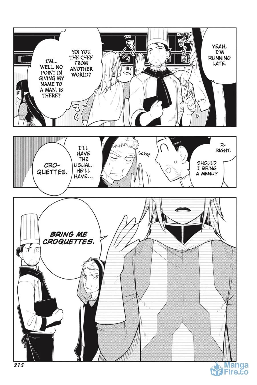 Read Restaurant to Another World chapter 28 image 8 on Lezhin