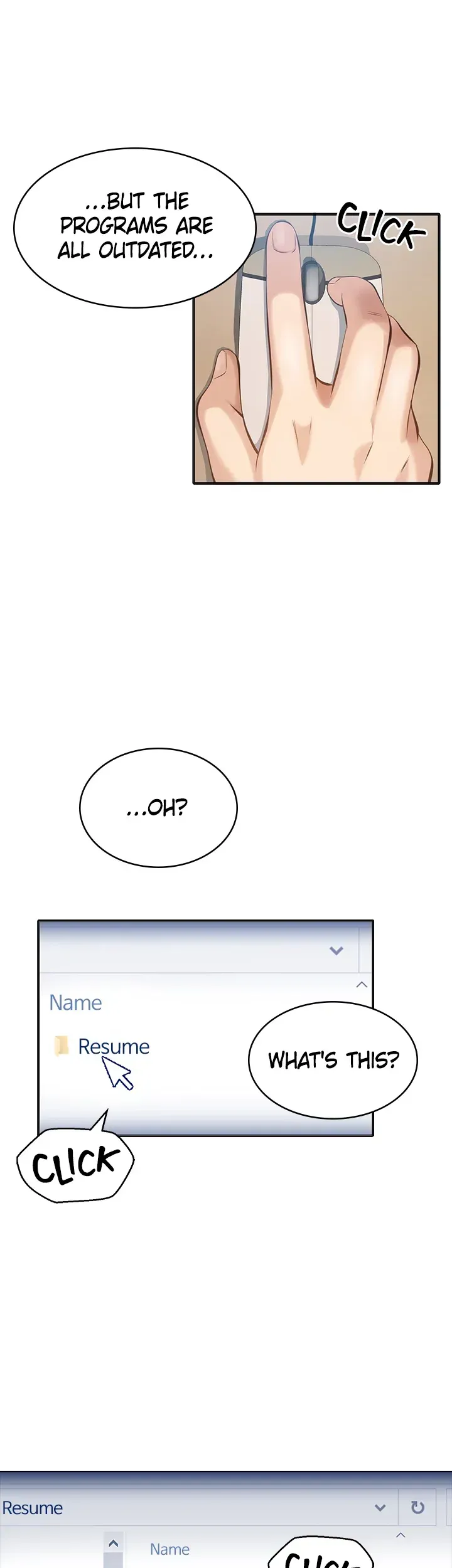 Read Resume chapter 1 image 30 on Lezhin