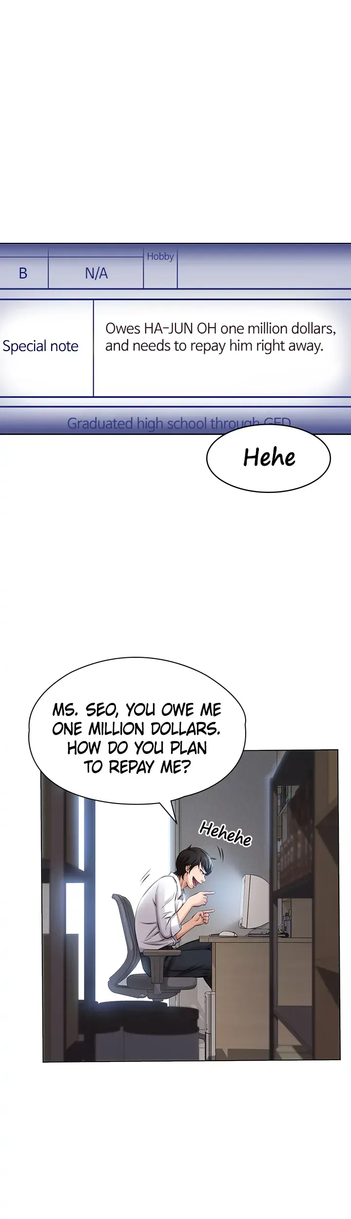 Read Resume chapter 1 image 37 on Lezhin