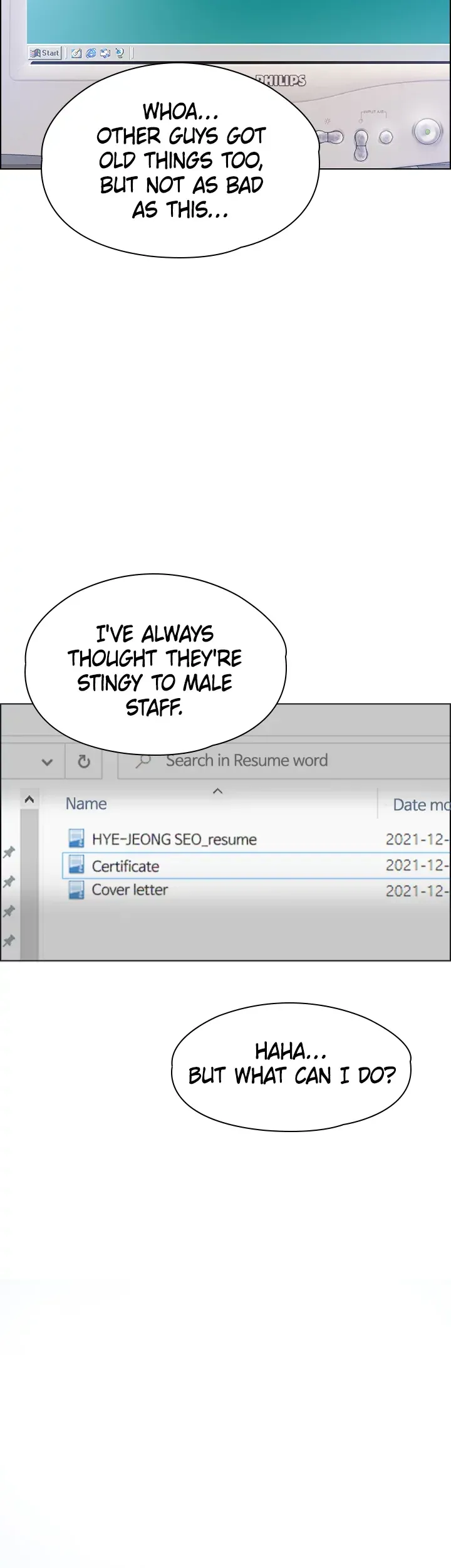 Read Resume chapter 1 image 41 on Lezhin