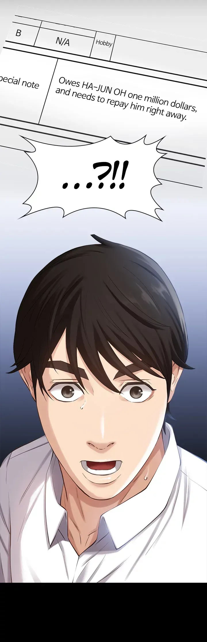 Read Resume chapter 1 image 50 on Lezhin