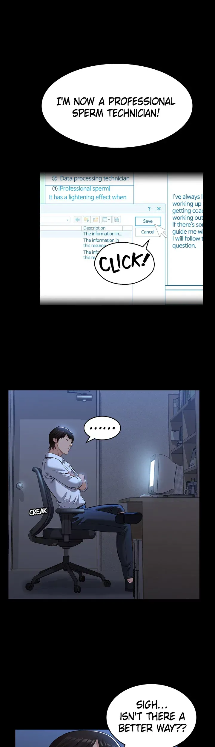Read Resume chapter 14 image 36 on Lezhin