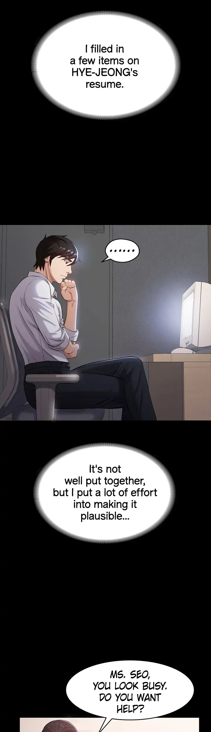 Read Resume chapter 2 image 29 on Lezhin