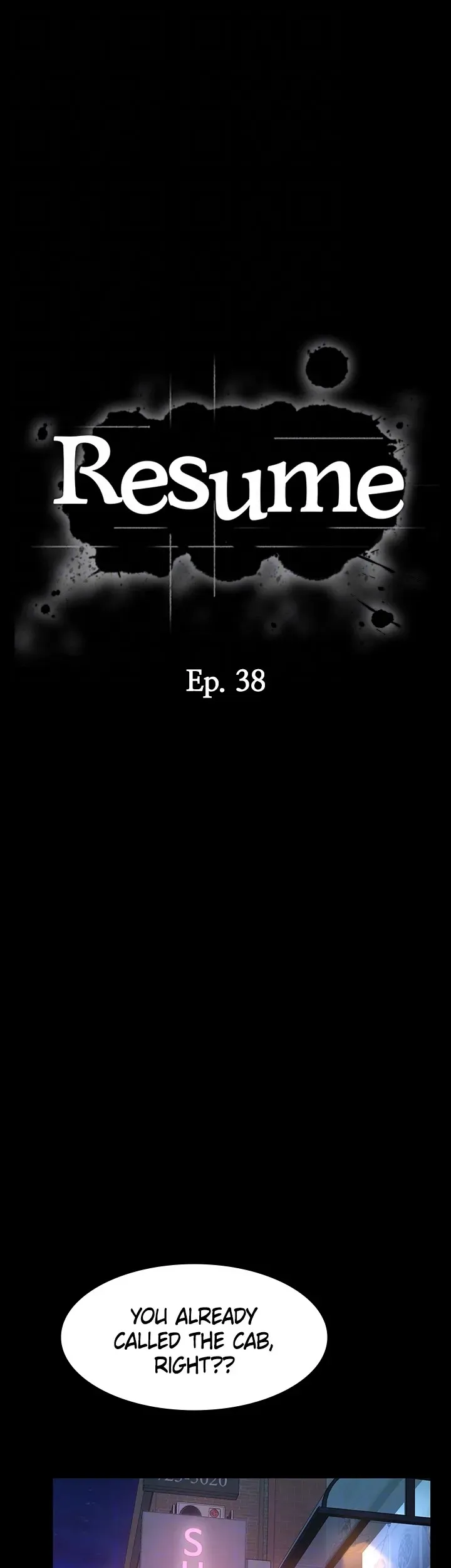 Read Resume chapter 38 image 18 on Lezhin