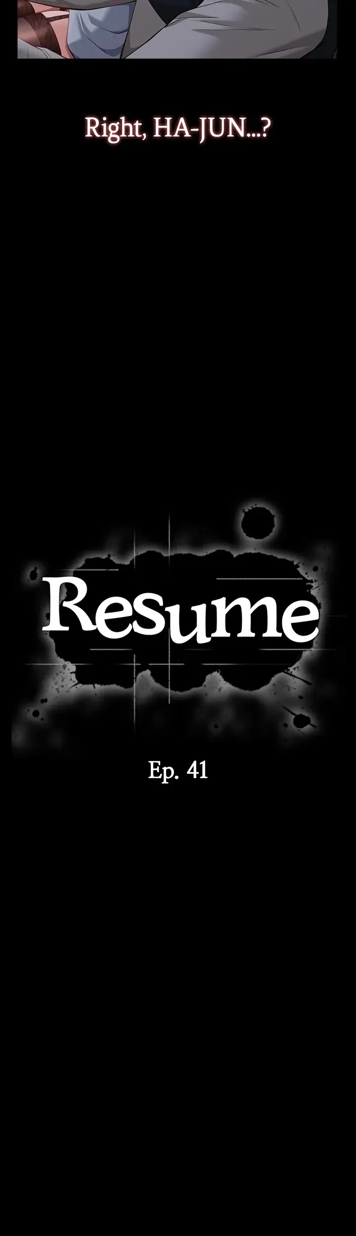 Read Resume chapter 41 image 9 on Lezhin
