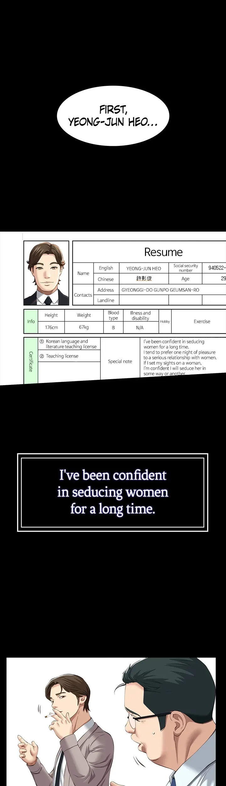 Read Resume chapter 44 image 6 on Lezhin