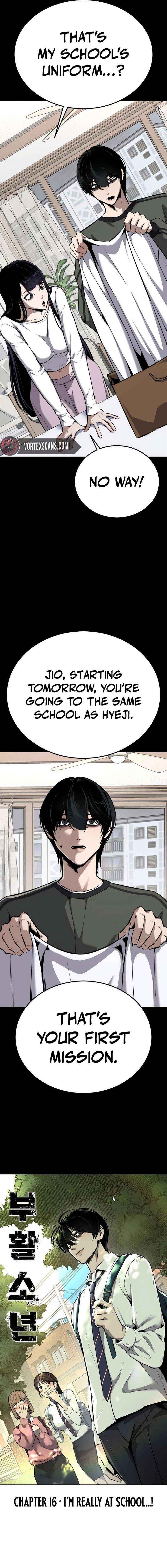 Read Resurrection Boy chapter 16 image 2 on Lezhin