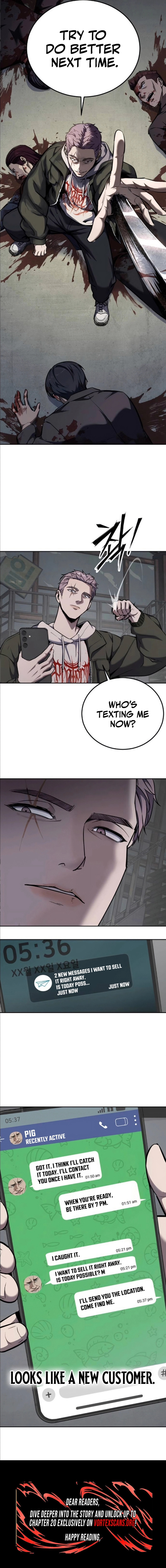 Read Resurrection Boy chapter 8 image 17 on Lezhin