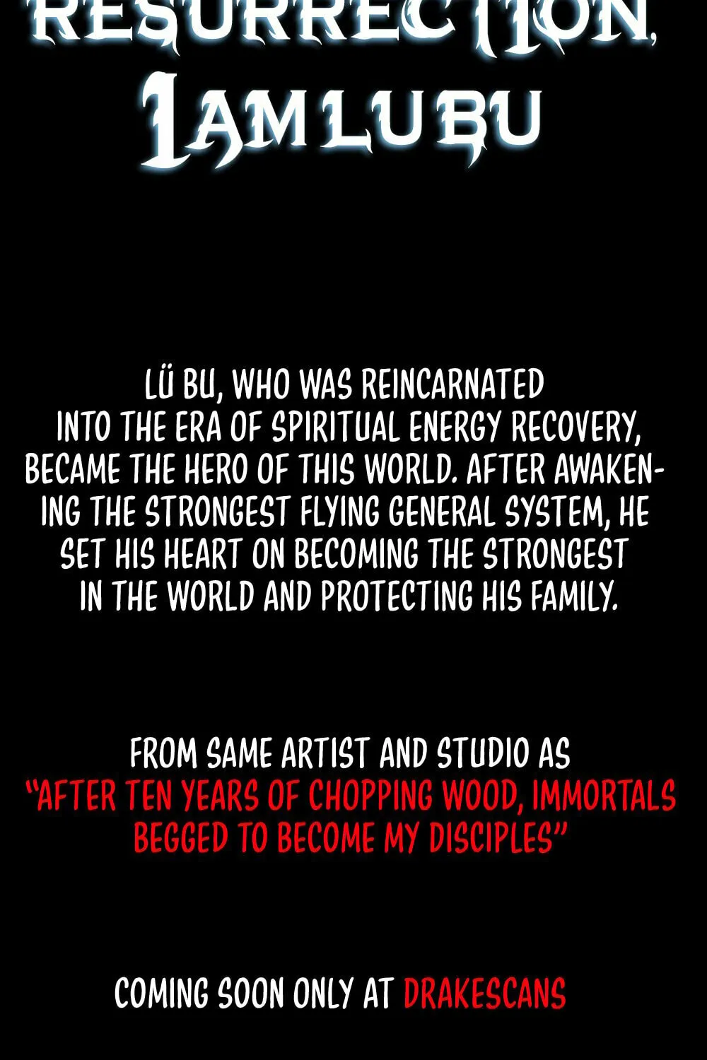 Read Resurrection, I am Lu Bu chapter 0 image 1 on Lezhin