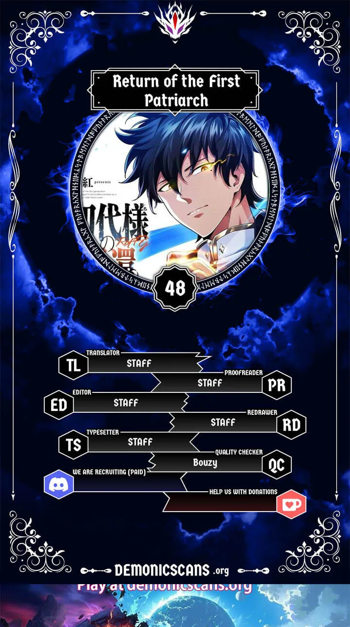 Return of the First Generation꞉ The Strongest in History Reincarnates as His Descendant 1000 Years Later Chapter 48 page 1 - 