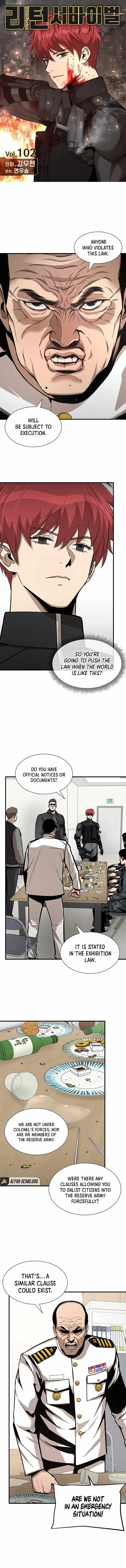 Read Return Survival chapter 102 image 1 on Lezhin