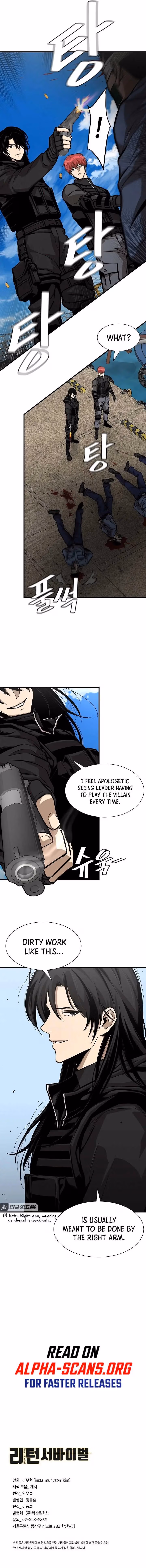 Read Return Survival chapter 104 image 10 on Lezhin