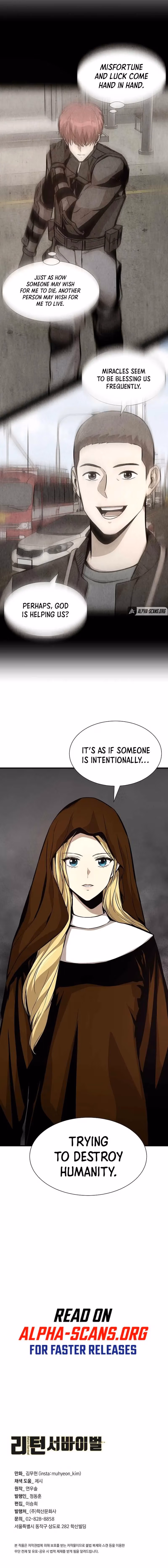Read Return Survival chapter 105 image 11 on Lezhin