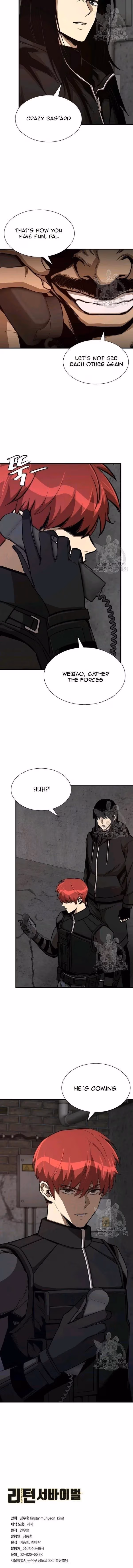 Read Return Survival chapter 77 image 13 on Lezhin