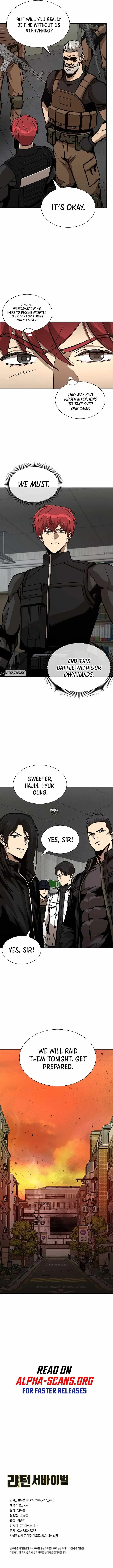 Read Return Survival chapter 86 image 11 on Lezhin