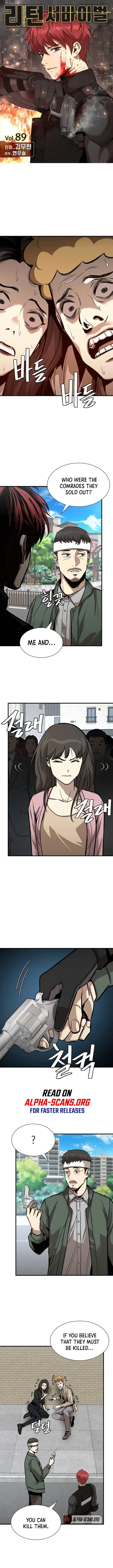 Read Return Survival chapter 89 image 1 on Lezhin