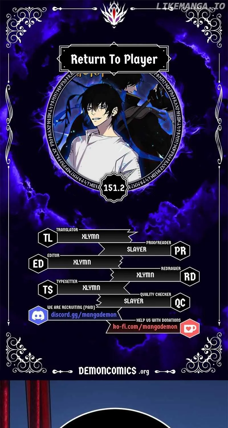 Read Return to Player chapter 151.2 image 1 on Lezhin
