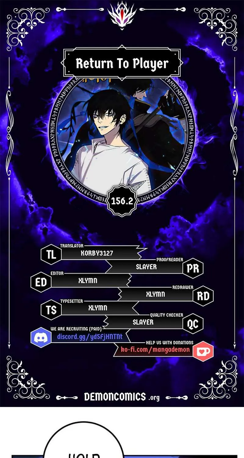Read Return to Player chapter 156.2 image 1 on Lezhin