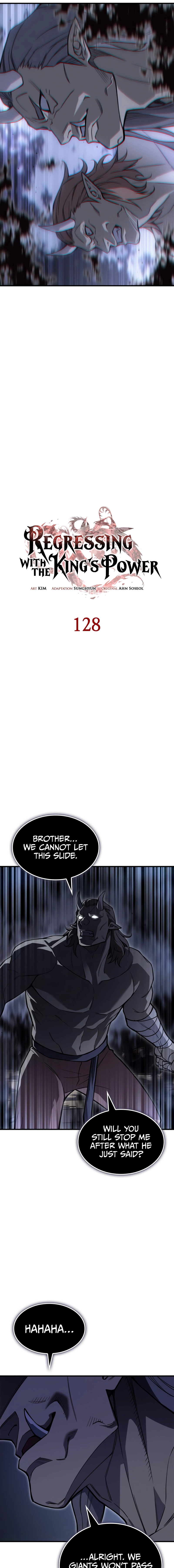 Read Returned by the King chapter 128 image 9 on Lezhin
