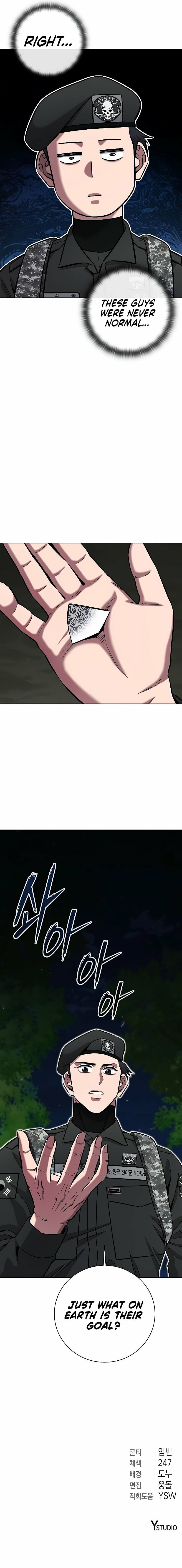 Returned to the Day I Joined the Army Chapter 34 page 17 - 