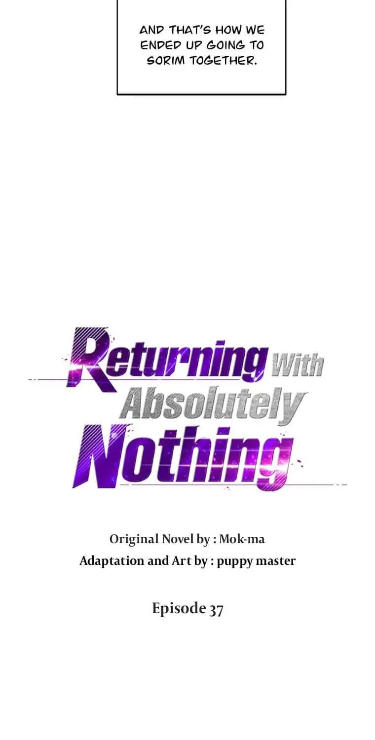 Read Returning With Absolutely Nothing chapter 37 image 6 on Lezhin