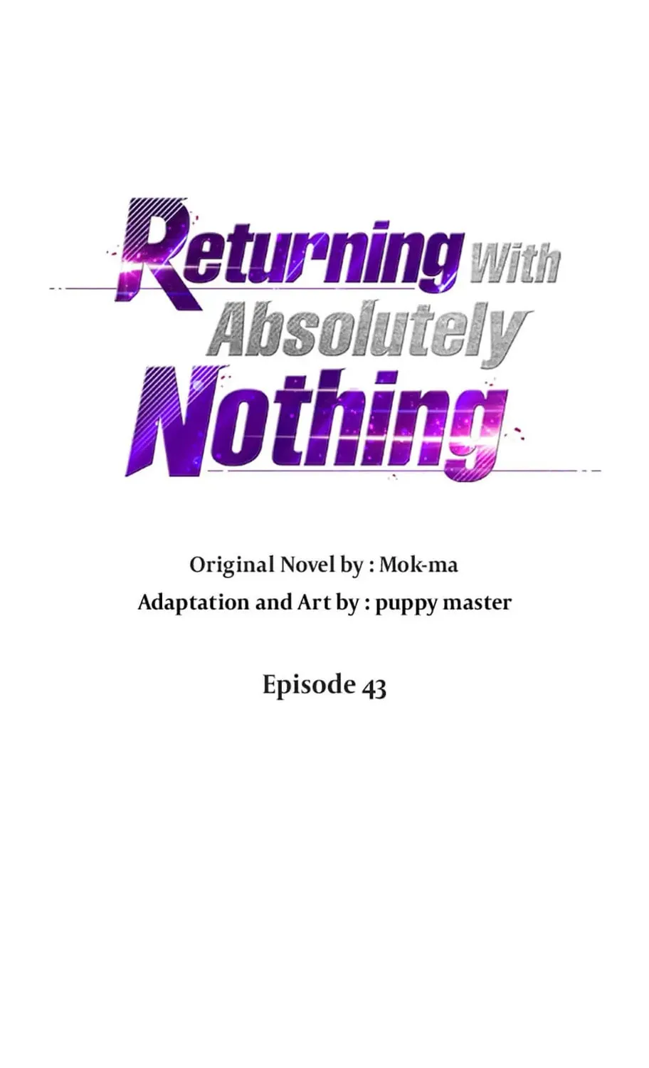 Read Returning With Absolutely Nothing chapter 43 image 50 on Lezhin