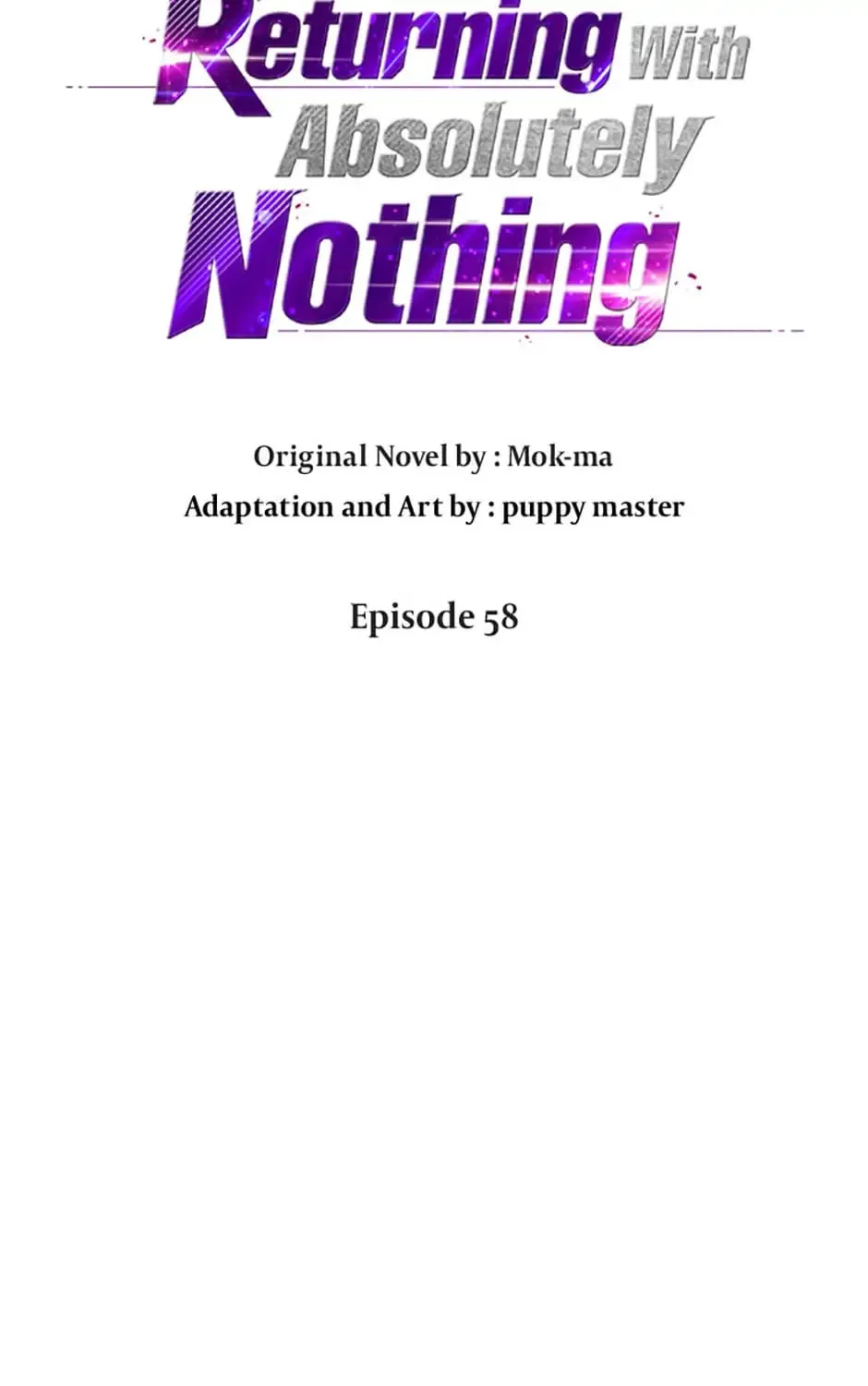 Read Returning With Absolutely Nothing chapter 58 image 26 on Lezhin