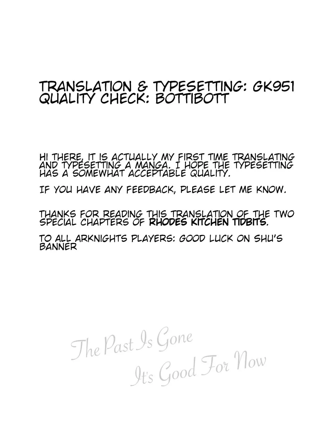 Read Rhodes Kitchen - Tidbits chapter 5.5 image 32 on Lezhin