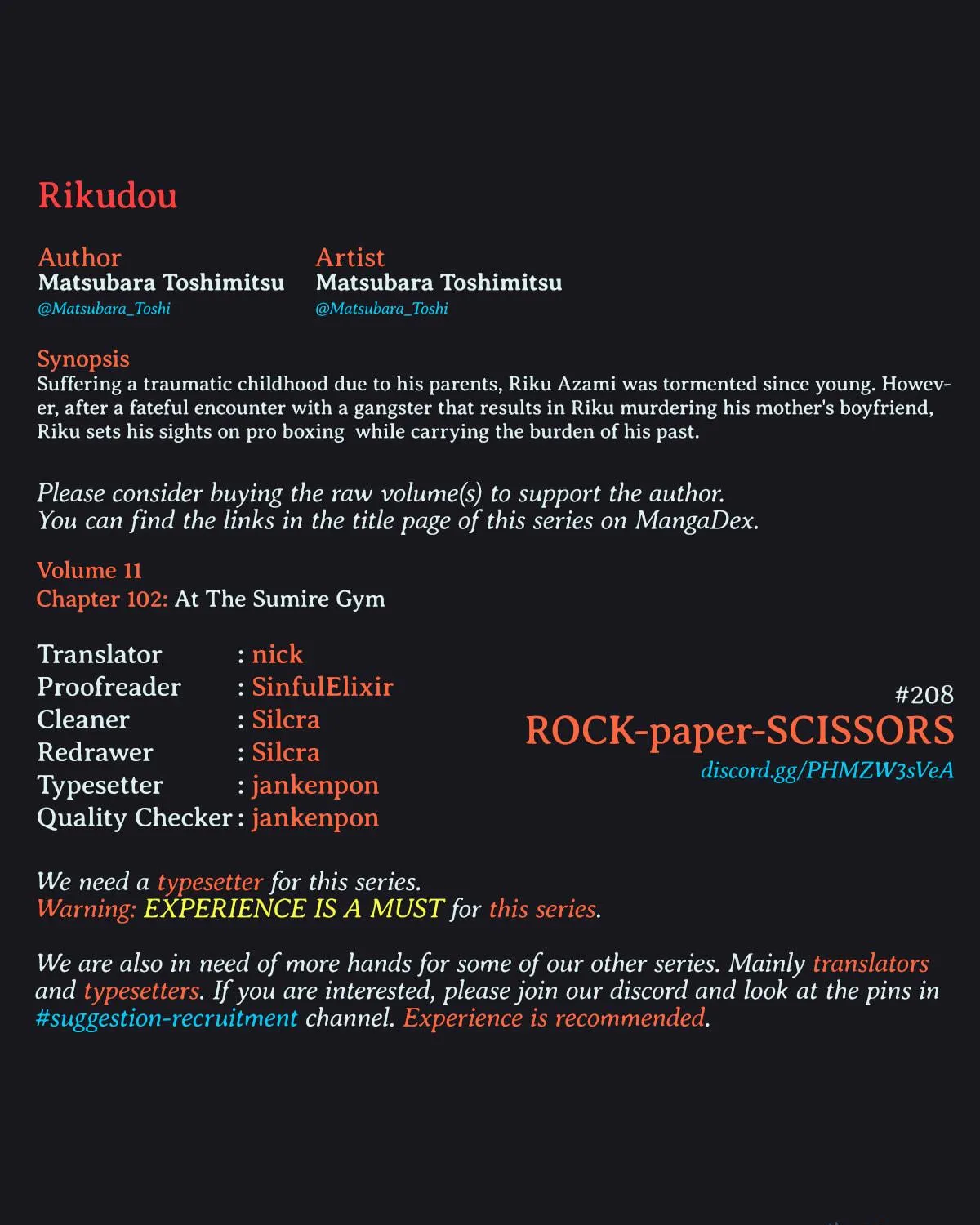 Read Rikudou chapter 102 image 17 on Lezhin