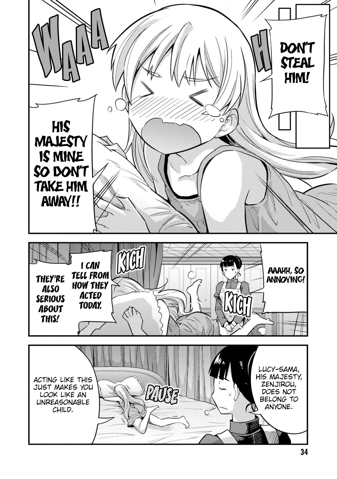 Risou No Himo Seikatsu Chapter 53.5 page 34 - 