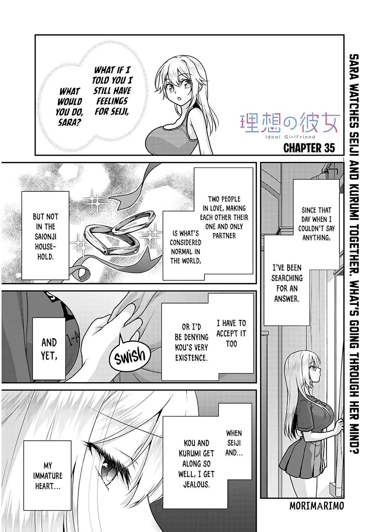 Read Risou no Kanojo chapter 35 image 1 on Lezhin