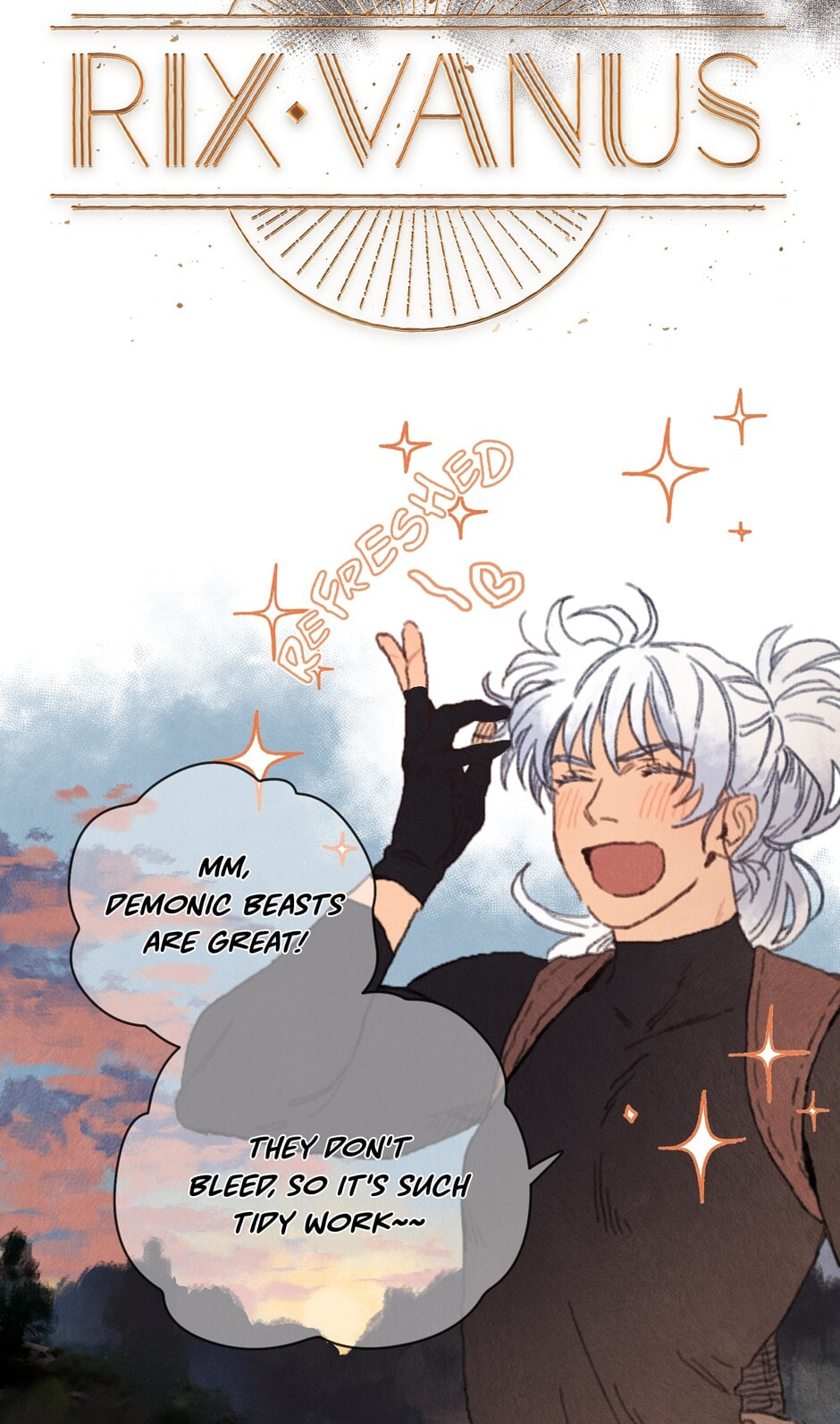 Read Rix Vanus chapter 87 image 2 on Lezhin