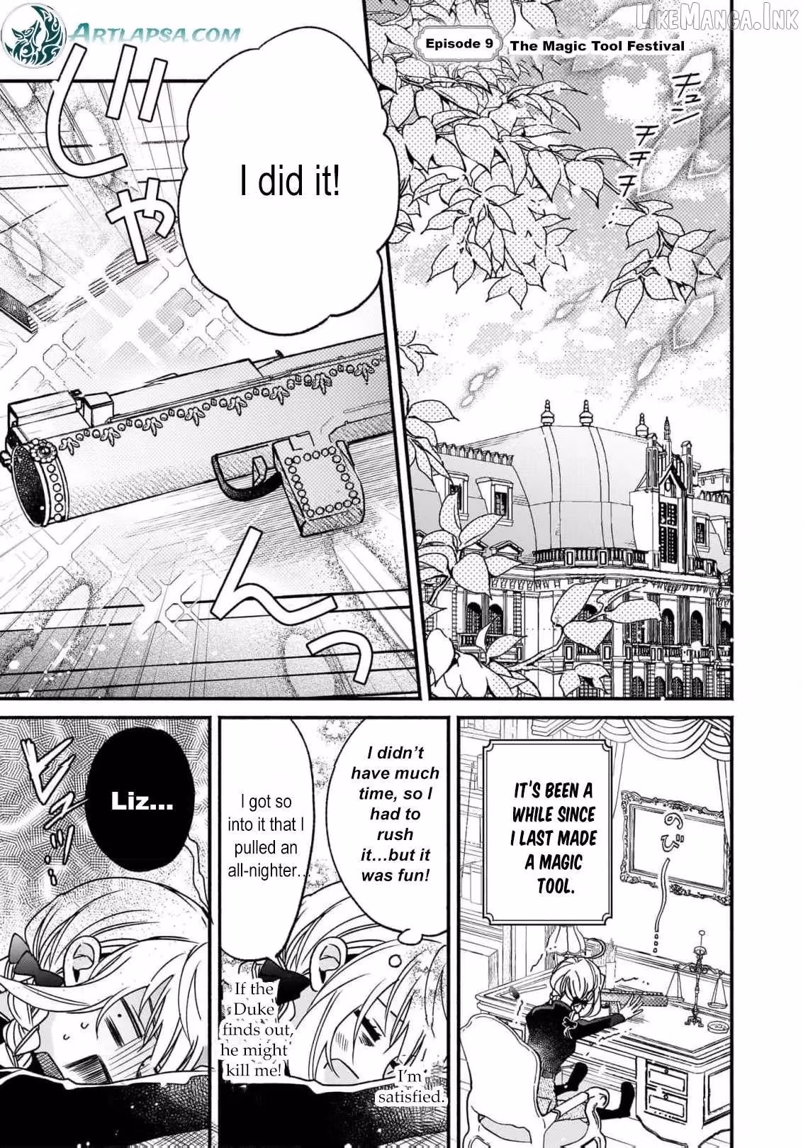 Rize Opens a Magical Tool's Shop Chapter 9 page 4 - 