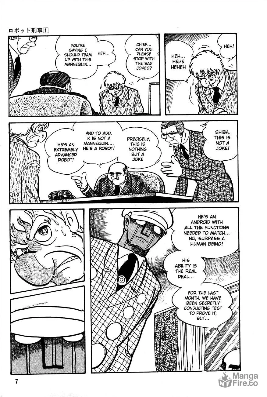 Read Robot Keiji chapter 1 image 8 on Lezhin