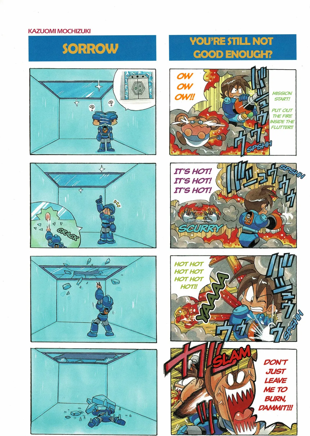 Rockman DASH2 4Koma Gag Battle Chapter 1 page 20 - 