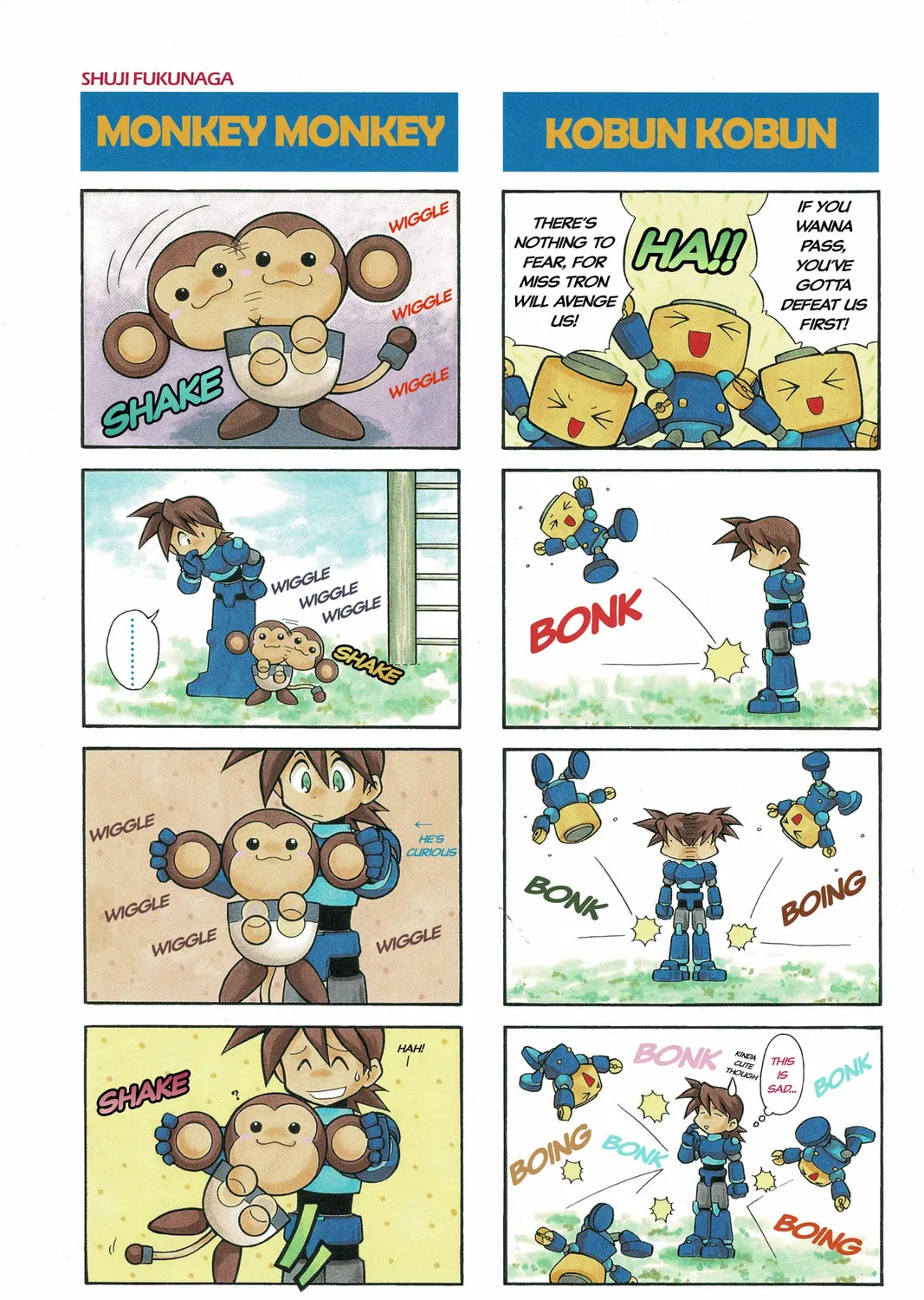 Rockman DASH2 4Koma Gag Battle Chapter 1 page 28 - 