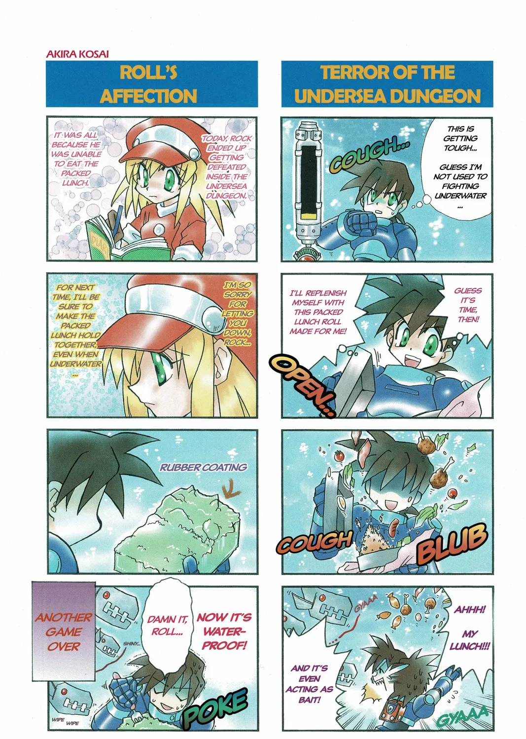 Rockman DASH2 4Koma Gag Battle Chapter 1 page 32 - 
