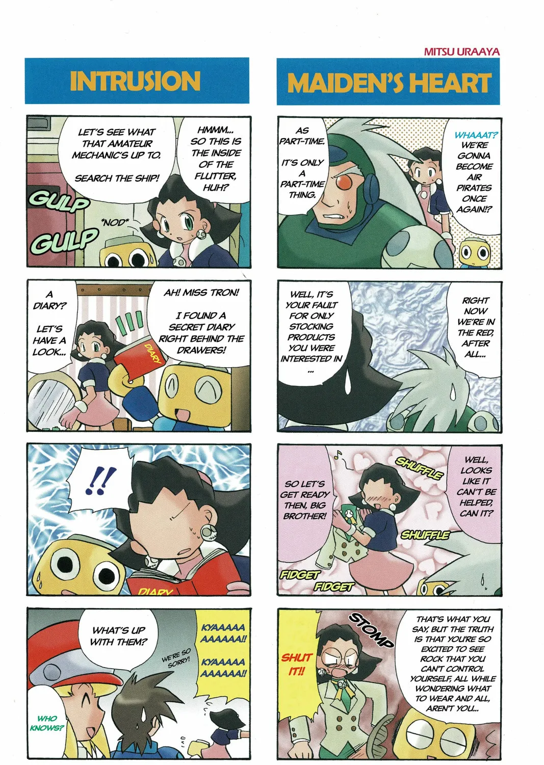 Rockman DASH2 4Koma Gag Battle Chapter 1 page 34 - 