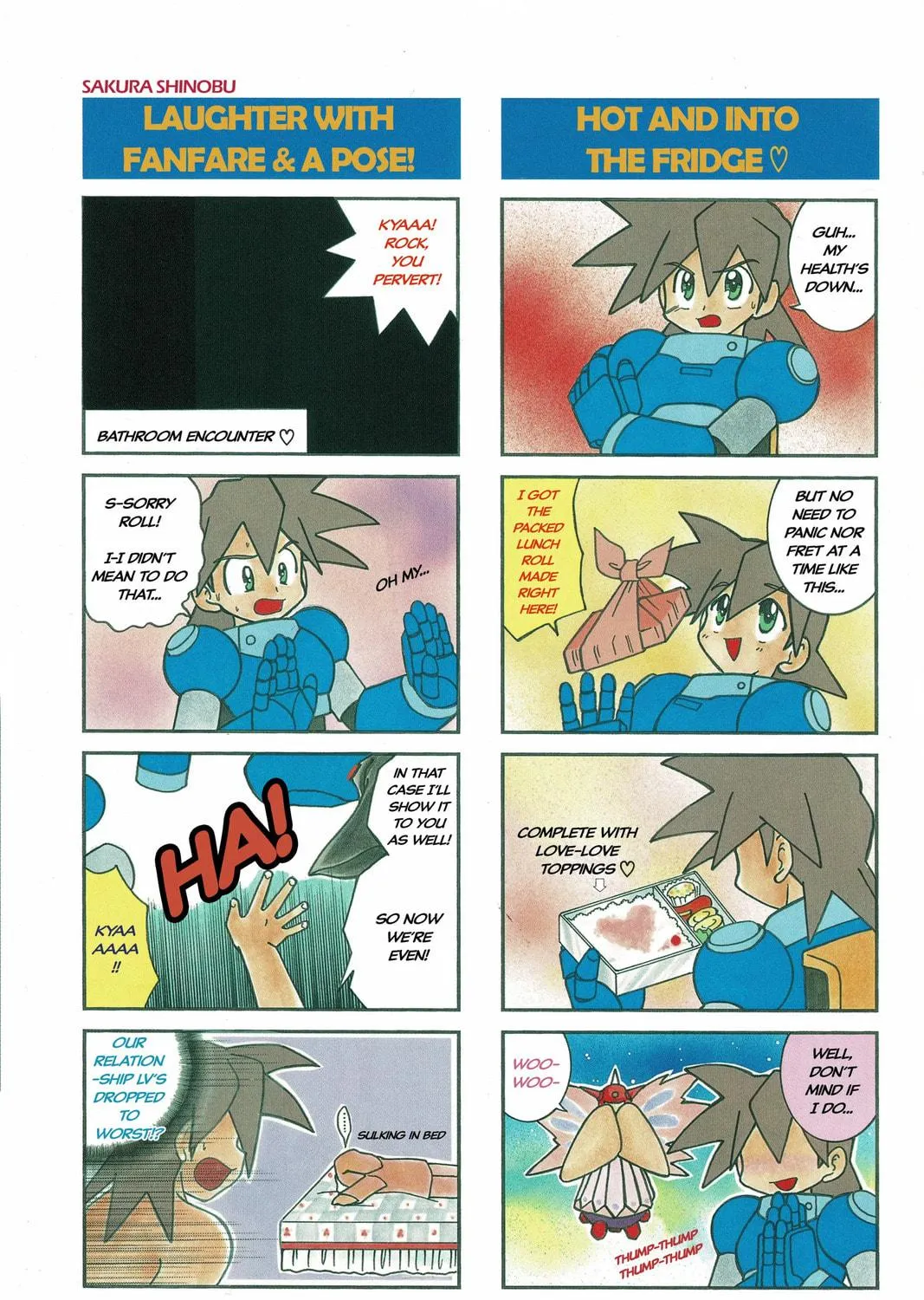 Rockman DASH2 4Koma Gag Battle Chapter 1 page 36 - 