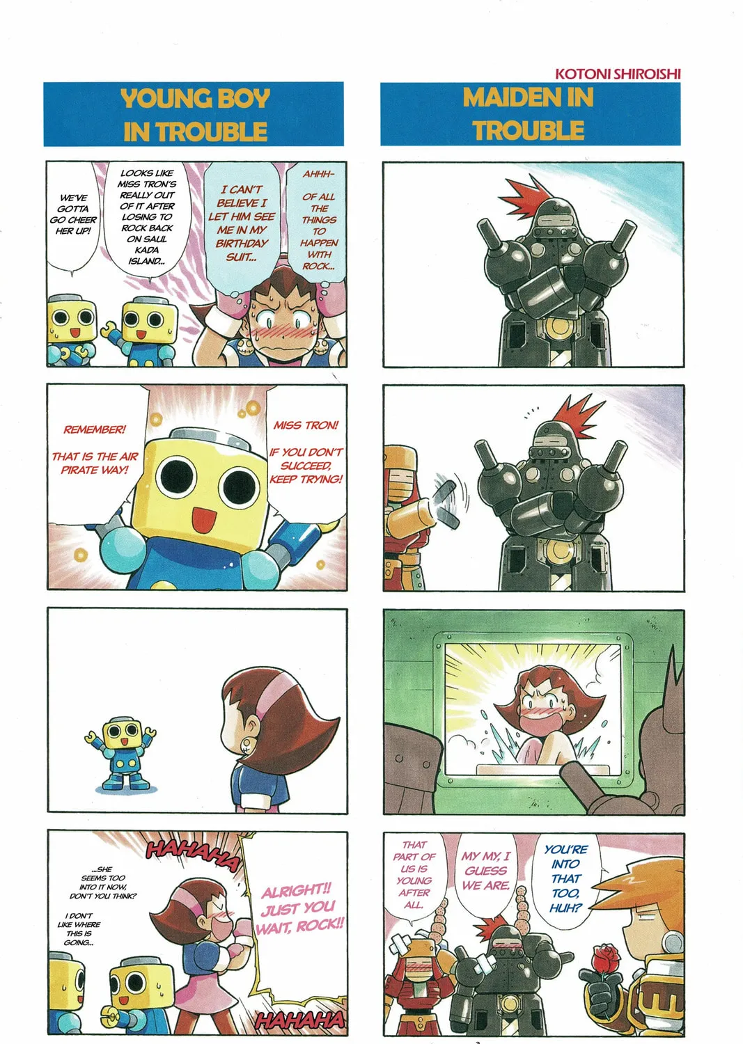 Rockman DASH2 4Koma Gag Battle Chapter 1 page 38 - 