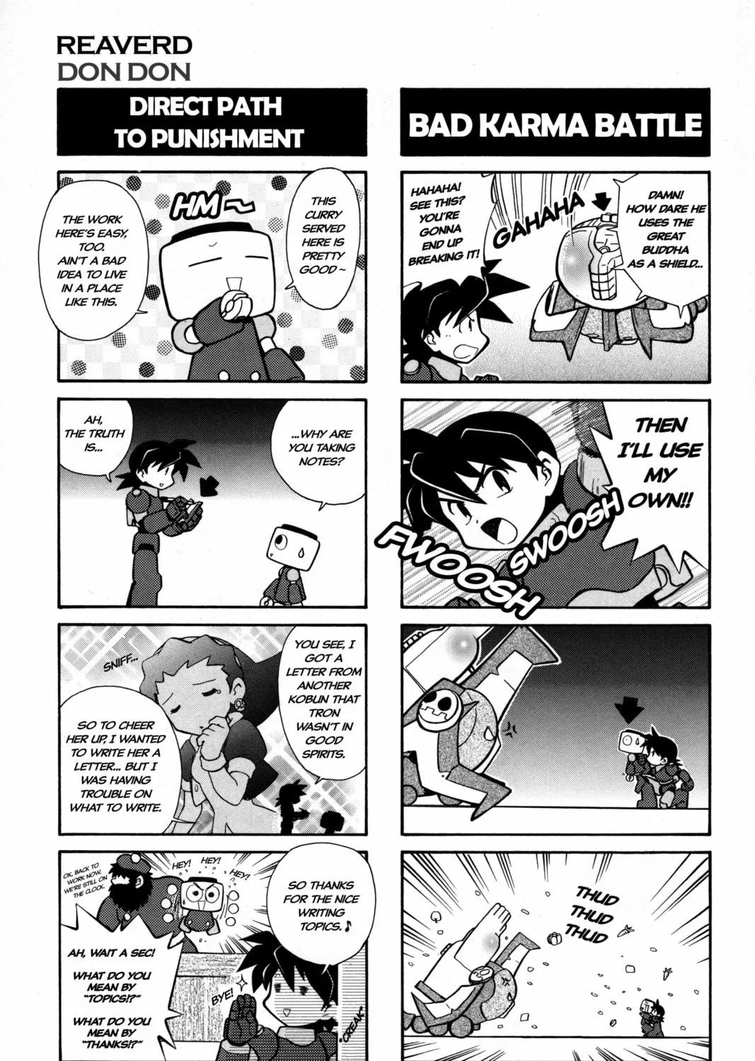 Rockman DASH2 4Koma Gag Battle Chapter 10 page 11 - 