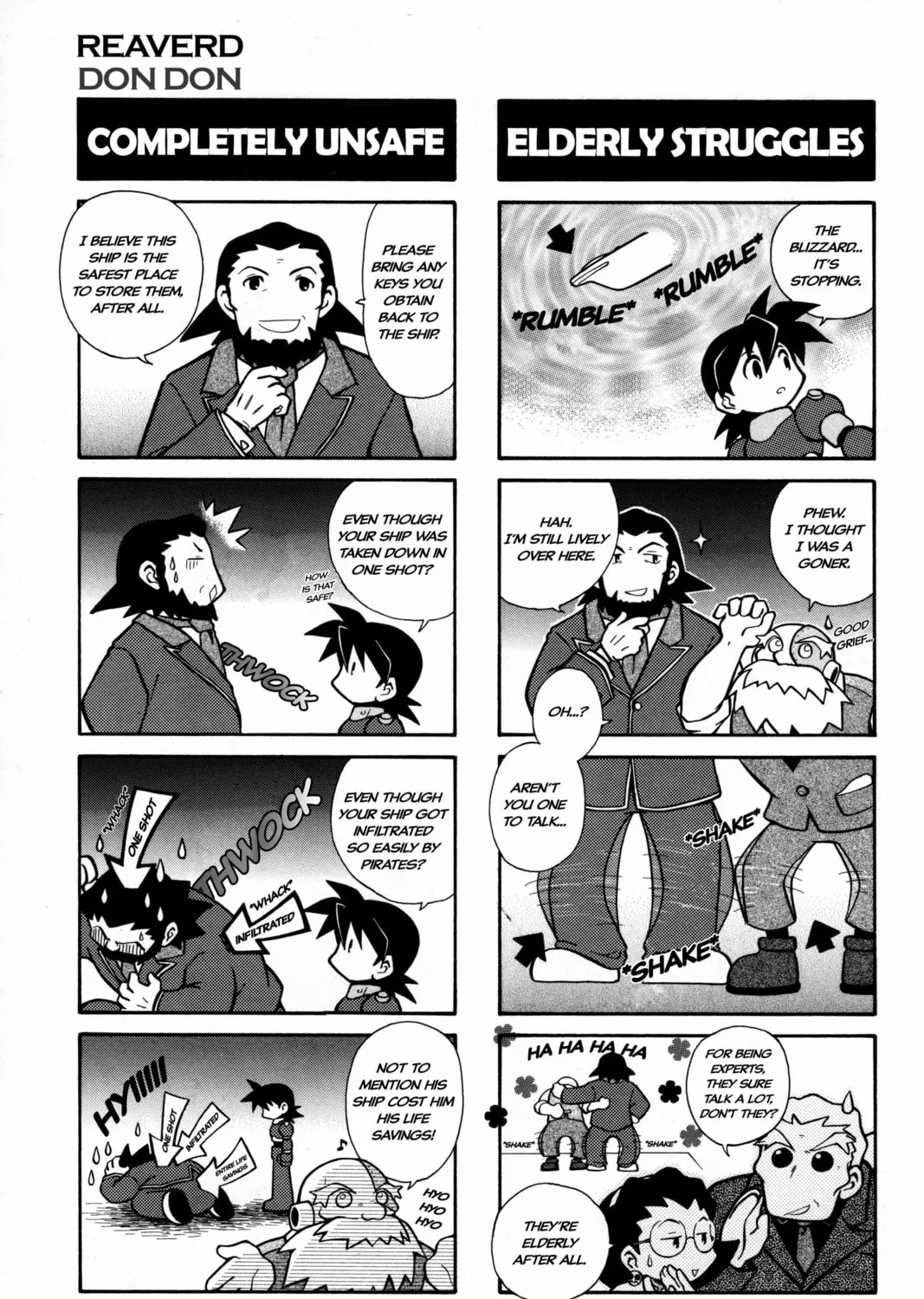 Rockman DASH2 4Koma Gag Battle Chapter 10 page 3 - 