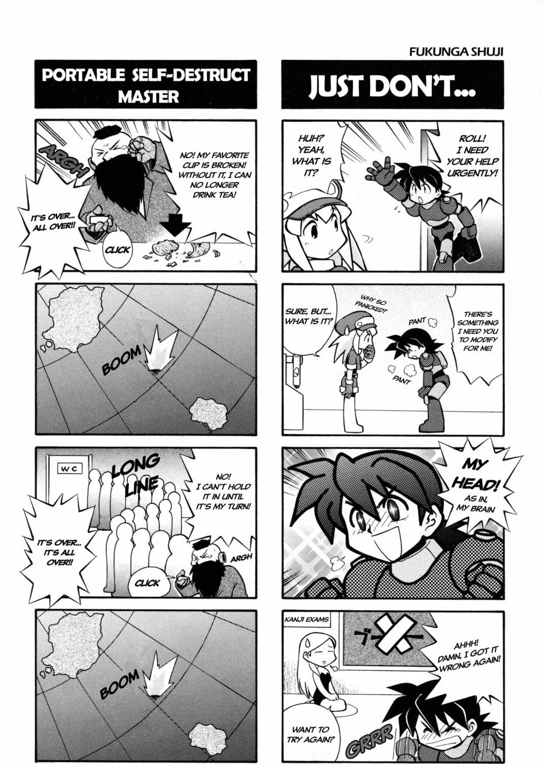Rockman DASH2 4Koma Gag Battle Chapter 10 page 5 - 