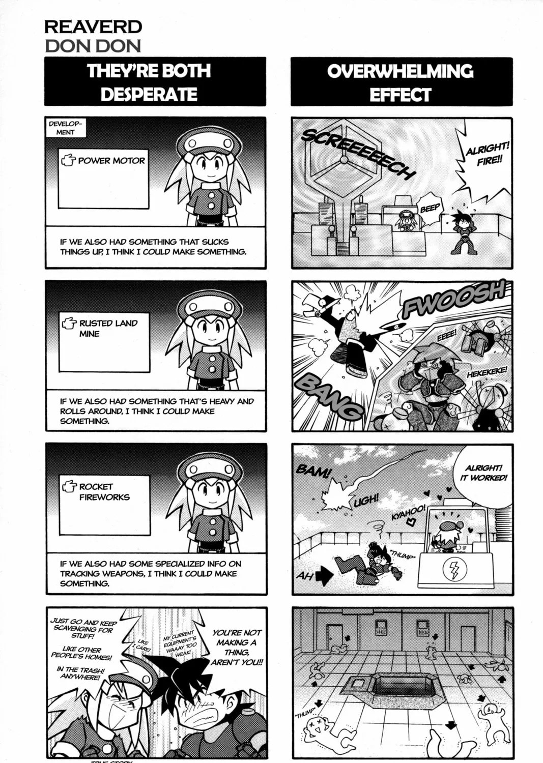 Rockman DASH2 4Koma Gag Battle Chapter 10 page 7 - 