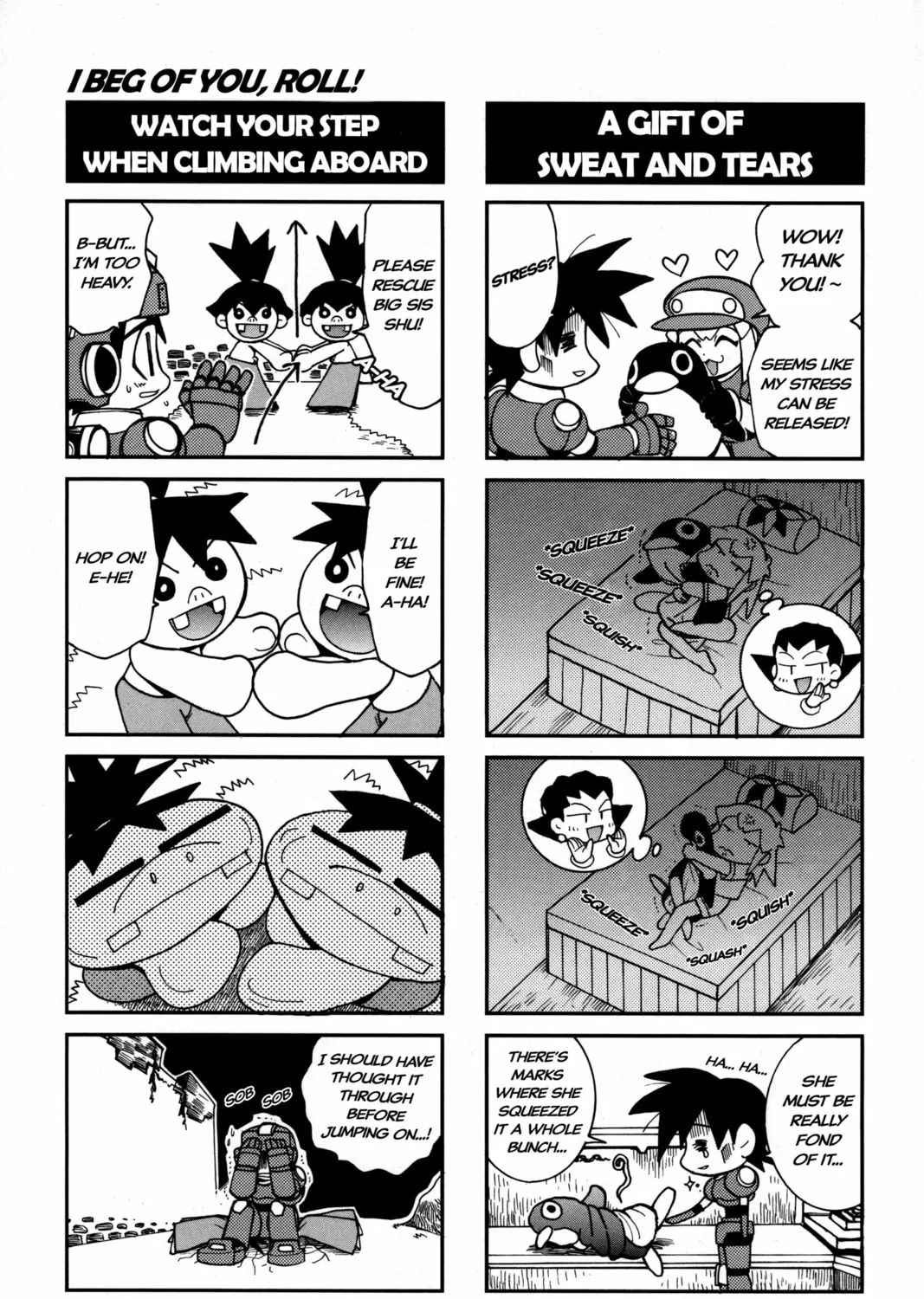 Rockman DASH2 4Koma Gag Battle Chapter 11 page 7 - 
