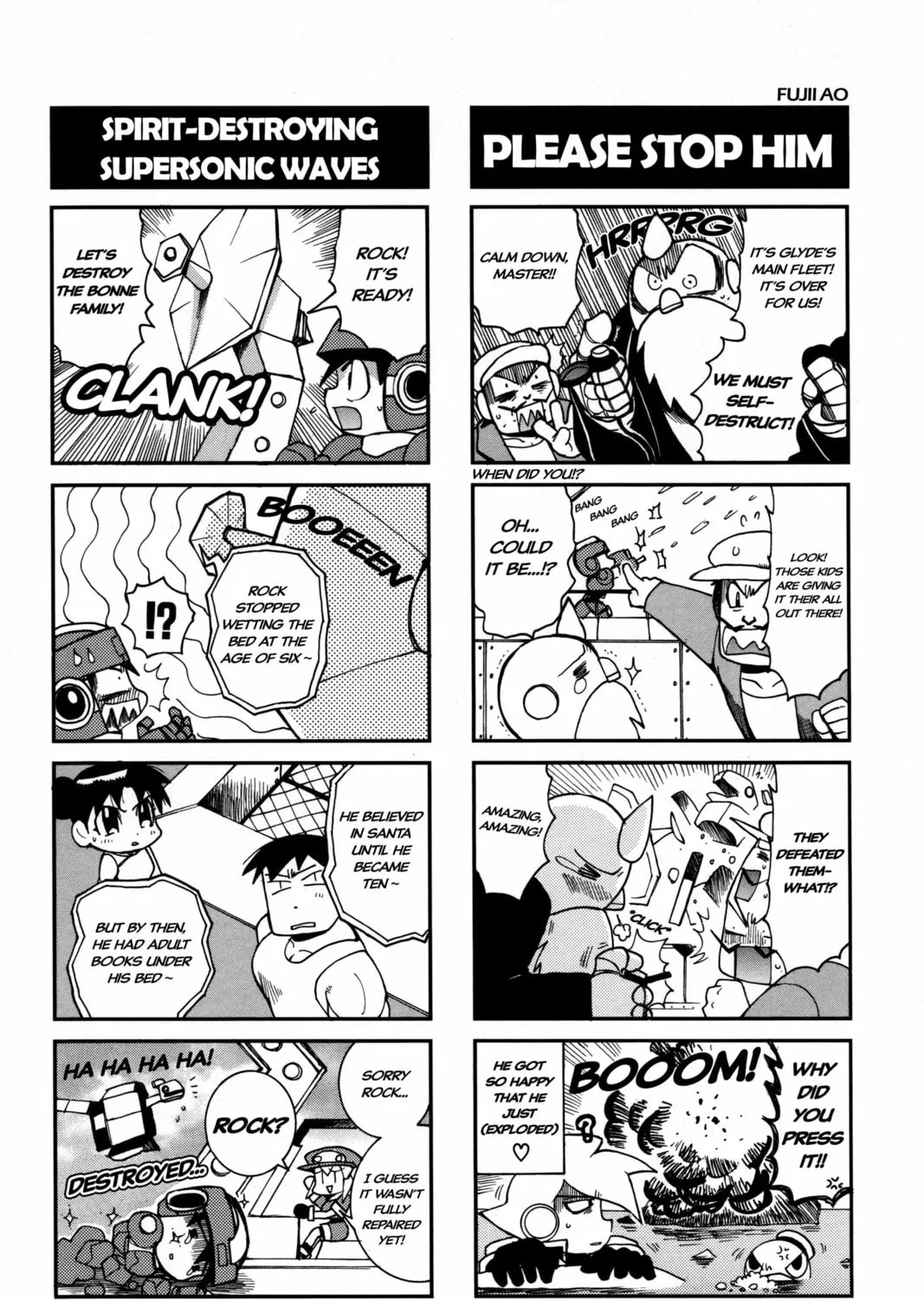Rockman DASH2 4Koma Gag Battle Chapter 11 page 9 - 