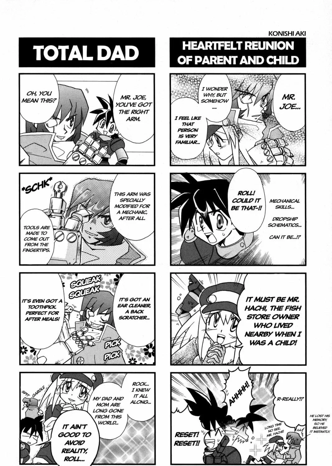 Rockman DASH2 4Koma Gag Battle Chapter 12 page 5 - 