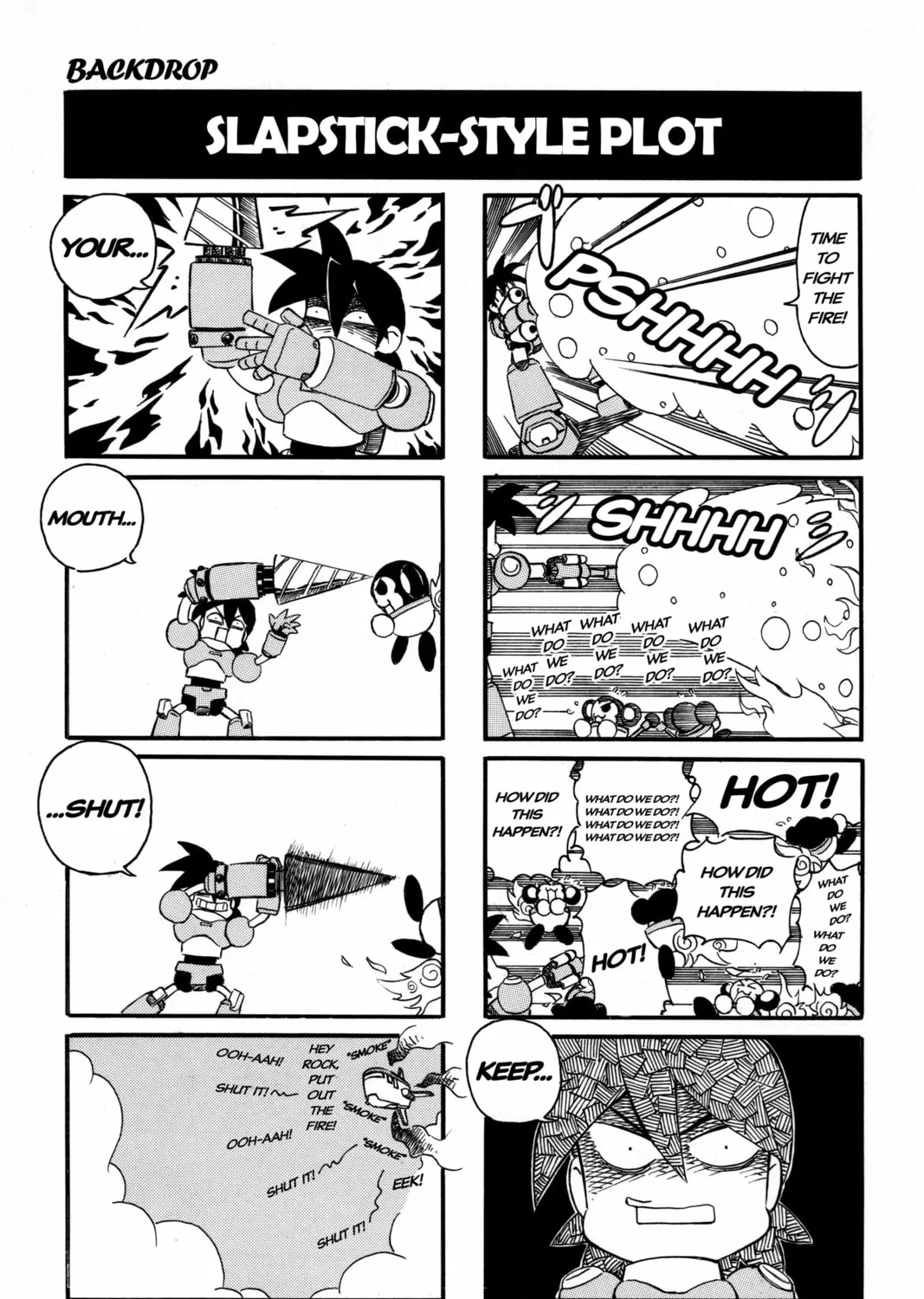 Rockman DASH2 4Koma Gag Battle Chapter 13 page 7 - 