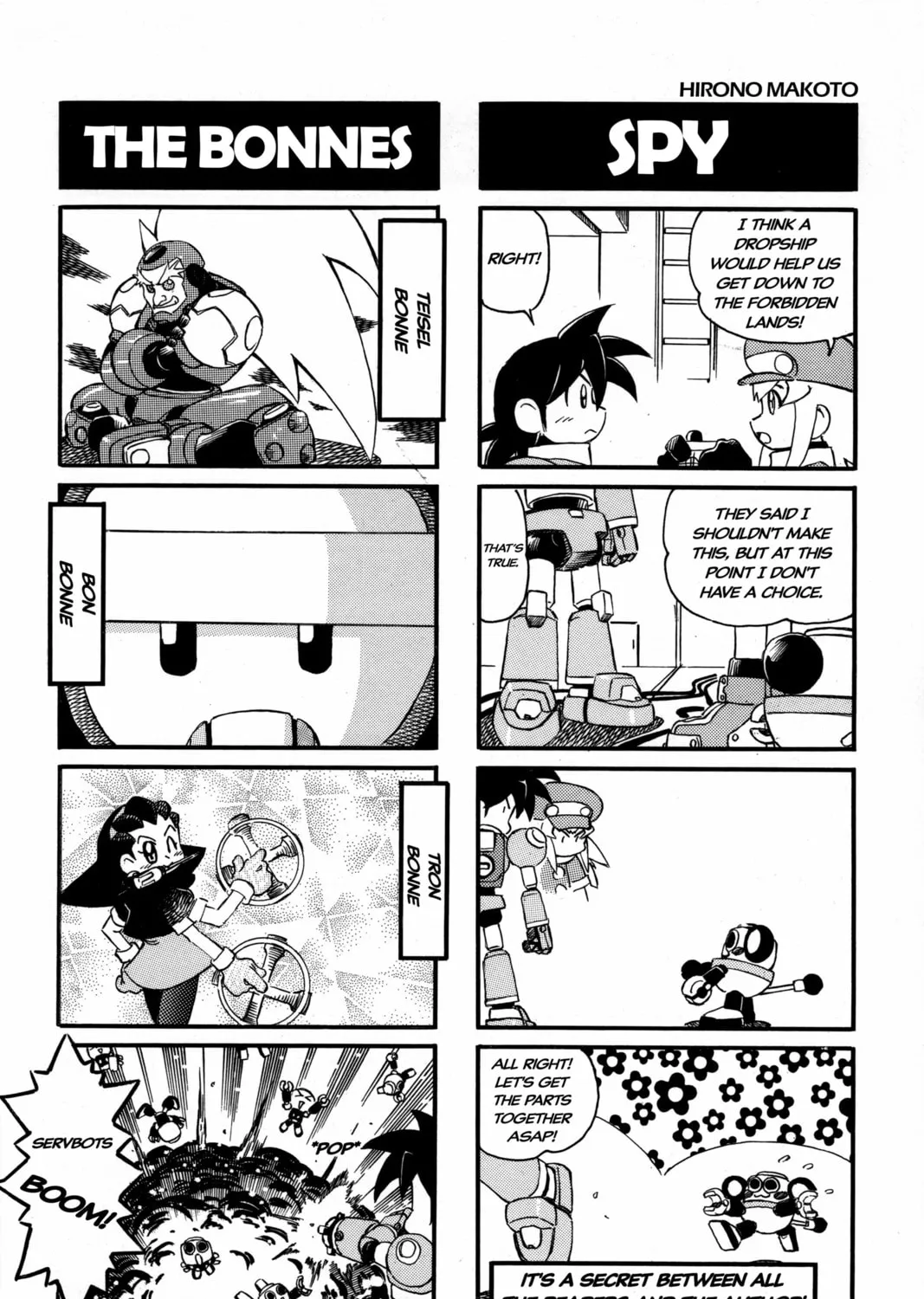 Rockman DASH2 4Koma Gag Battle Chapter 13 page 9 - 
